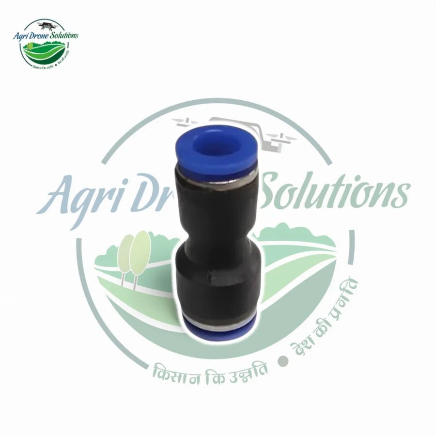 Push to tube pipe connector 6mm (round)